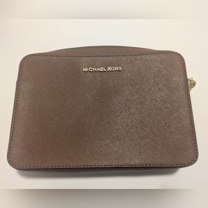 Michael Kors Tan Jet Set Crossbody Bag